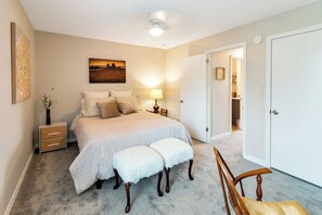 2 chambres, fer et planche à repasser, lit de bébé portatif, Wi-Fi