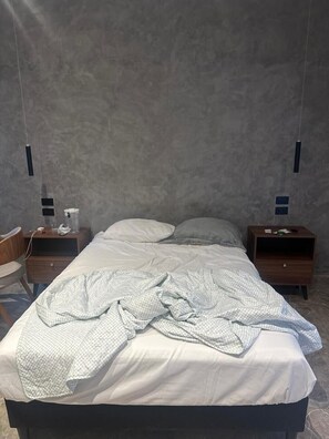 1 slaapkamer, een strijkplank/strijkijzer, wifi, beddengoed