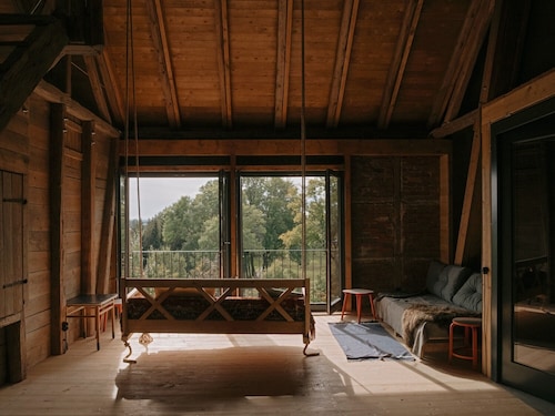 Ferienhaus 'Stall Und Sterne' mit Bergblick, Gemeinschaftsterrasse und Wi-Fi