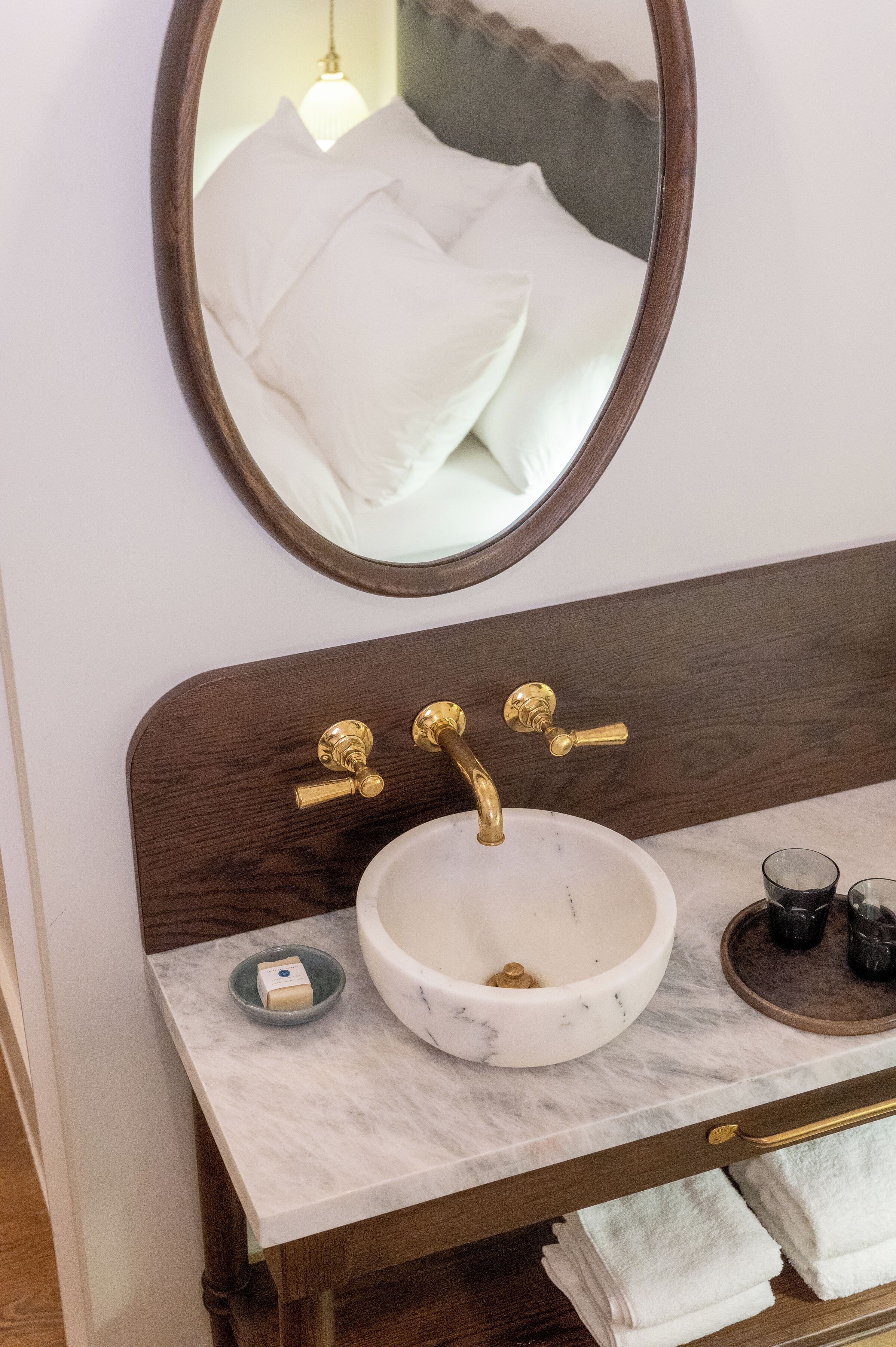 Basic Room | Premium bedding, down comforters, Select Comfort beds, free WiFi