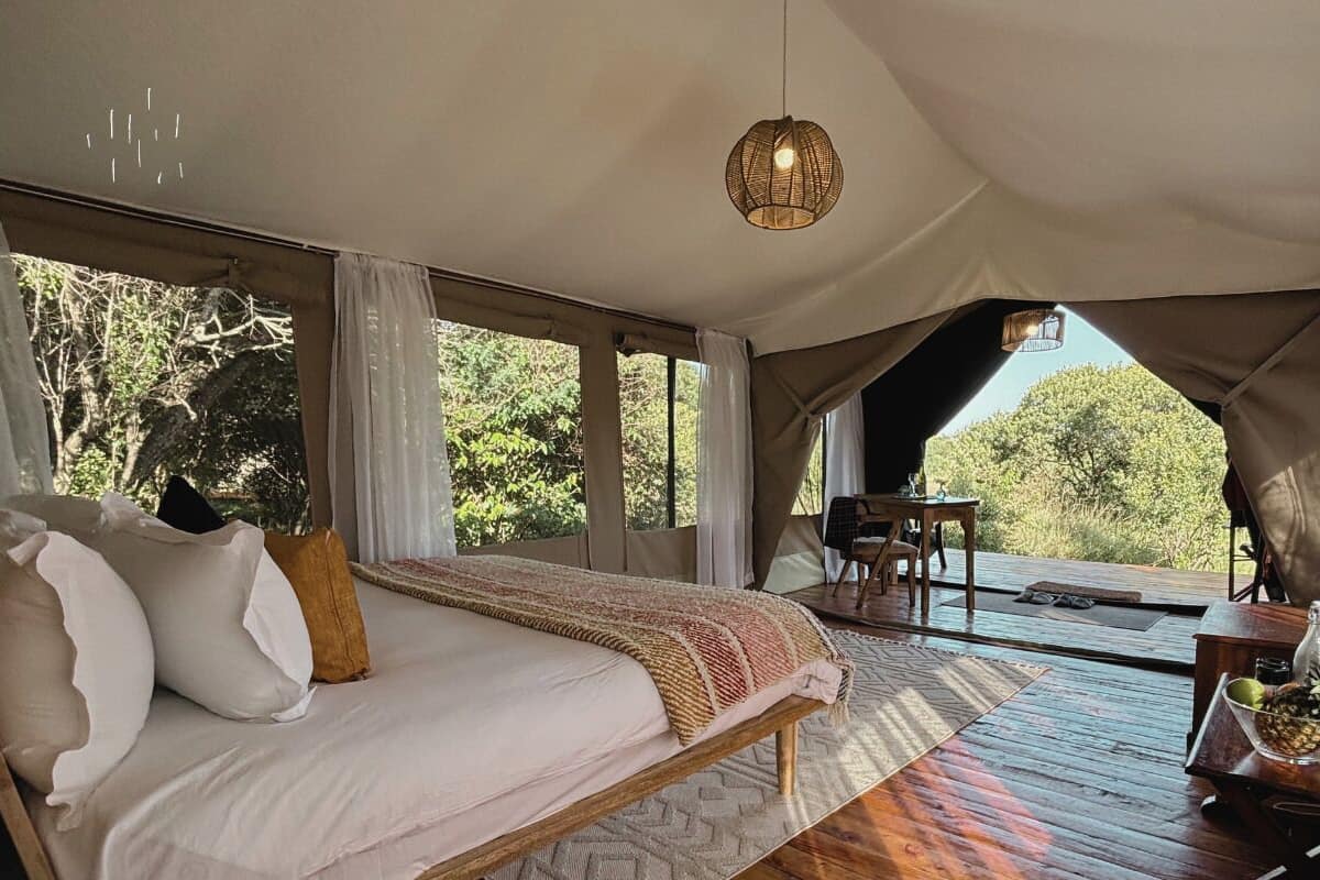 Deluxe-Zelt, 1 King-Bett