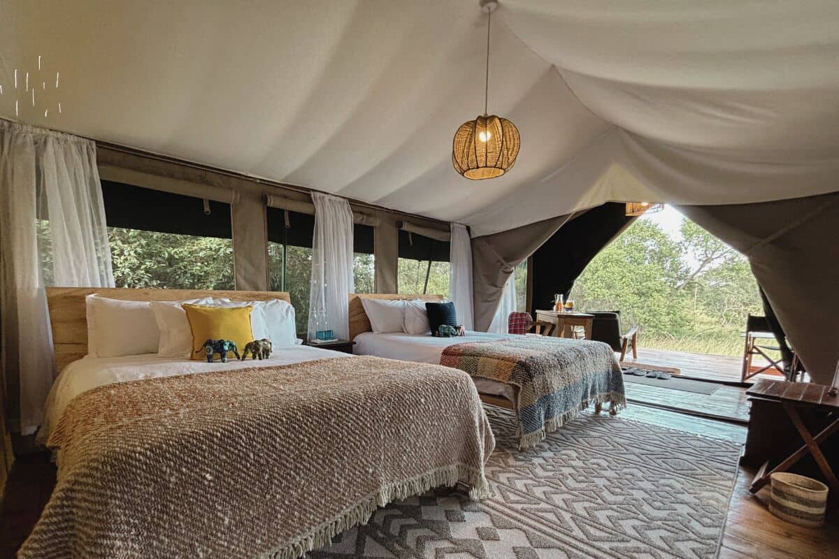Classic-Zweibettzimmer, Gartenblick