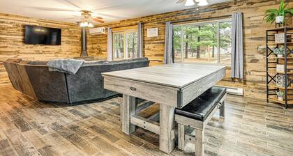 Canal-Front Cabin: Dock & Fire Pit in New Lisbon