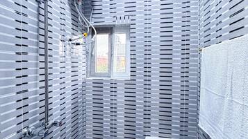 Chambre Double Deluxe, balcon | Salle de bain