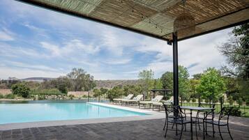 Alberca al aire libre