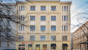 Façade de lâhĂ©bergement