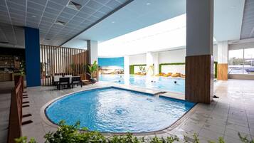 Apartment, 2 Bedrooms, Accessible, City View | Pool | Indoor pool