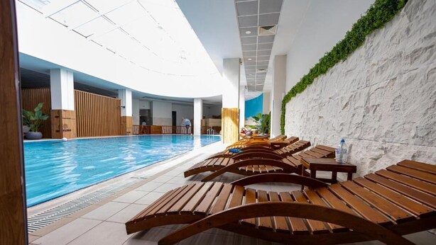 Unclassified image, 1 of 21, button - 18th Floor Condo With Pool & Fitness Center (Skopje)