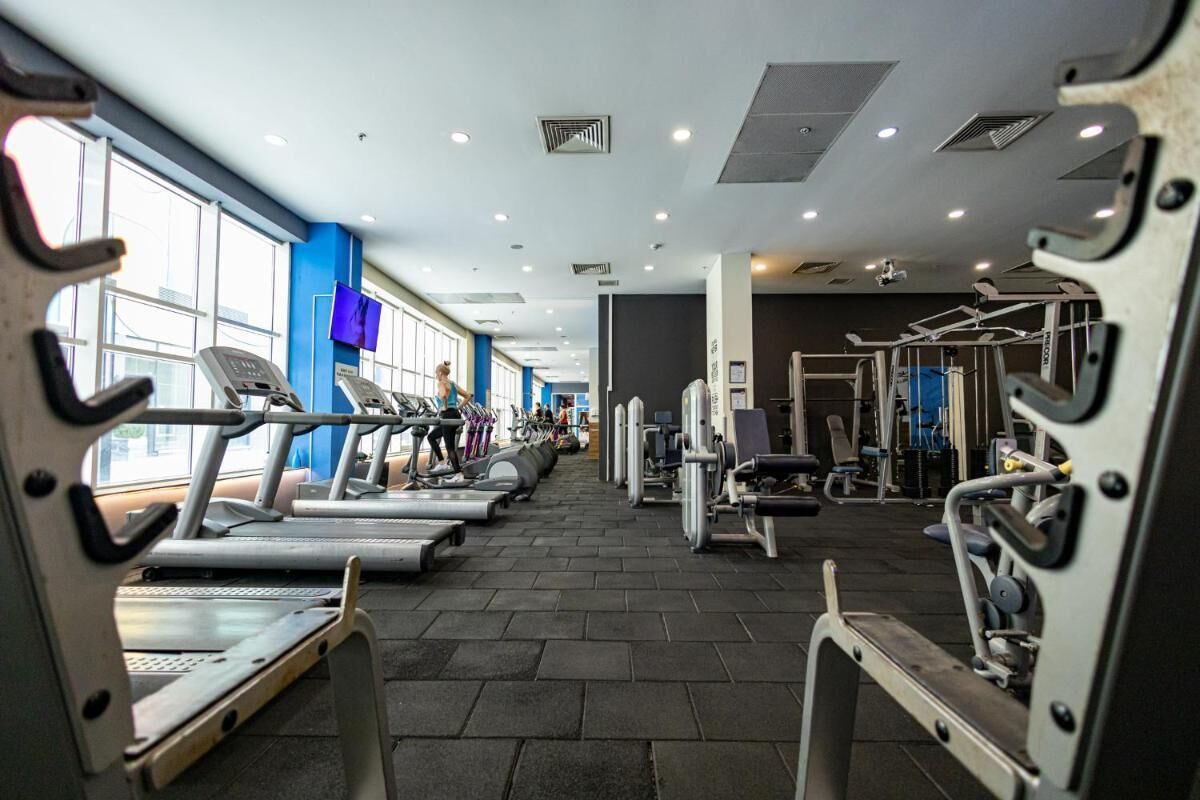 Apartment, 2 Bedrooms, Accessible, City View | Fitness studio