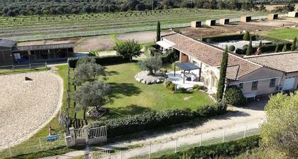 Gite for up to 7 people in the countryside surrounded by horses.