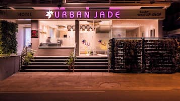 Fassade der Unterkunft