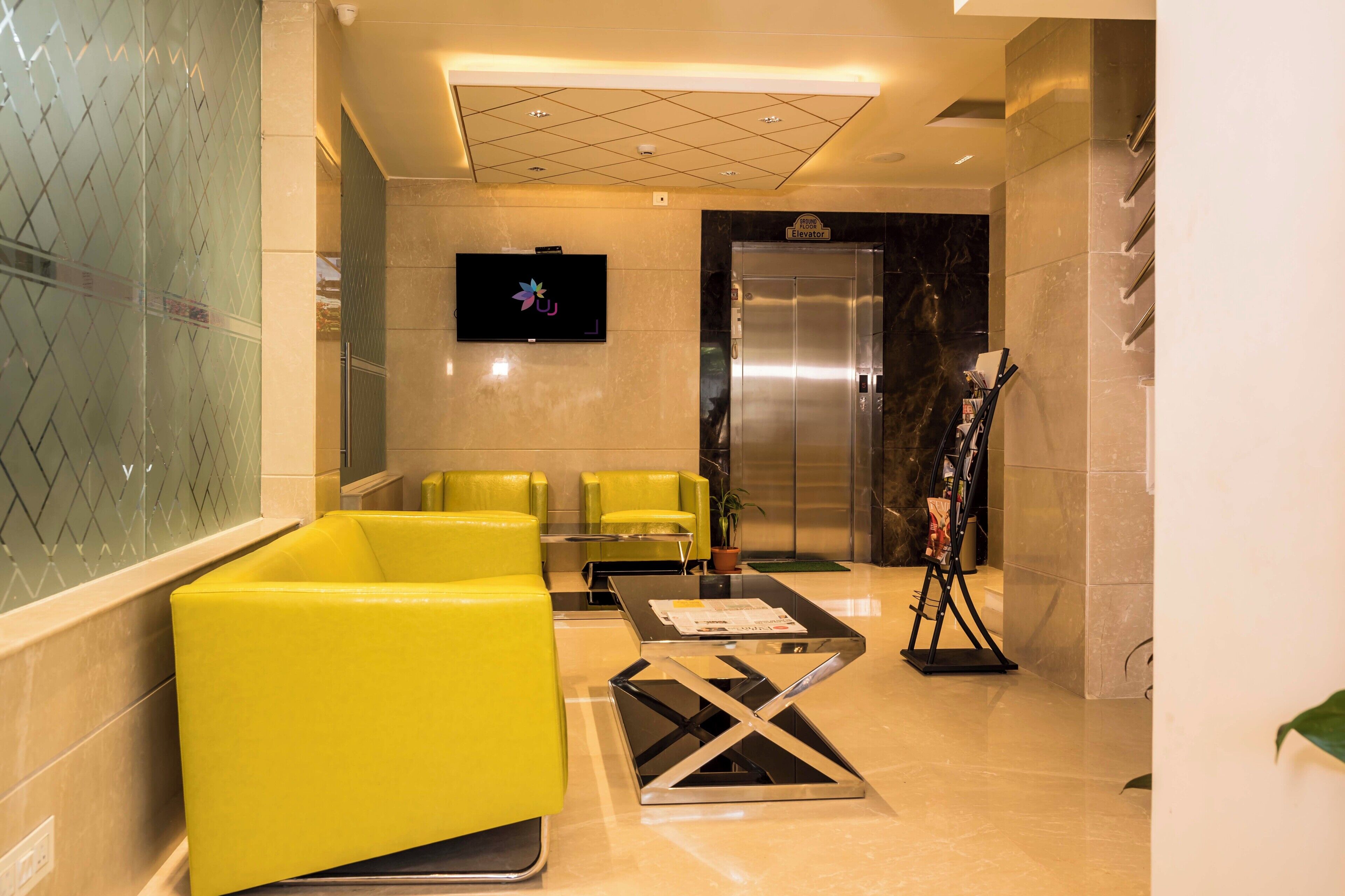 Lobby sitting area