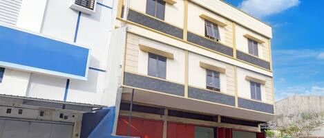 Majoituspaikan julkisivu