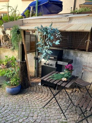 Terrace/patio - House near Switzerland for up to 7 people, suitable for families (Kandern)