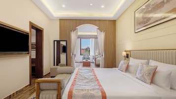 Suite, Poolblick | Bettwäsche