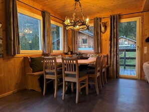 Dining - Chalet # 94 with 3 BR for up to 8 people (Annaberg)