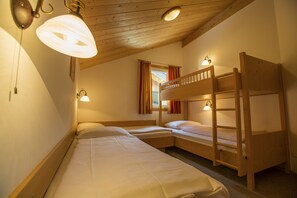 3 sovrum, gratis wi-fi och sängkläder