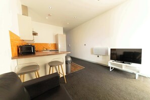 Televisie en een kantoor