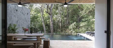 Luxury Apartment, 3 Bedrooms, Poolside | Terrace/patio