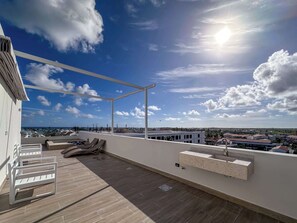 Terrace/patio - Fantastic Beach Penthouse w/ BBQ and rooftop (Punta Cana)