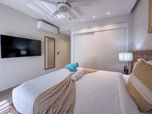 2 bedrooms, iron/ironing board, travel crib, WiFi
