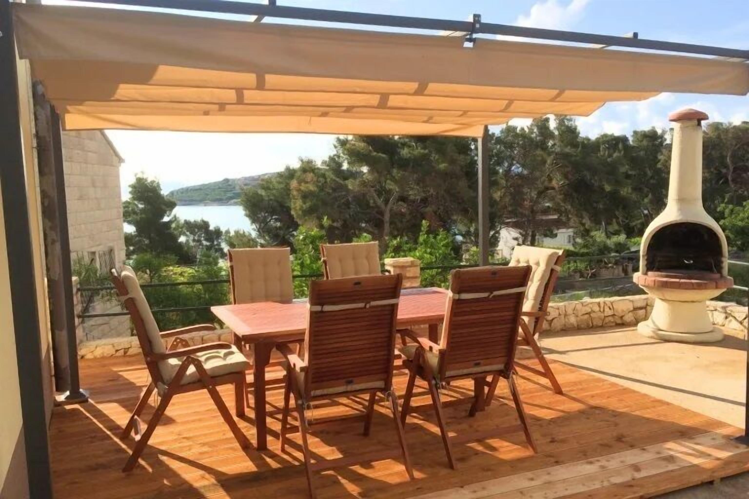 Family Apartment, 2 Bedrooms, Sea View | Terrace/patio