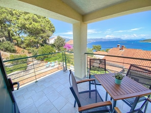 Appartement Confort, vue mer | Terrasse/Patio