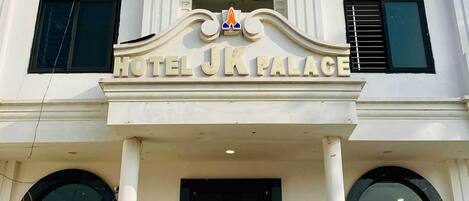 Fassade der Unterkunft