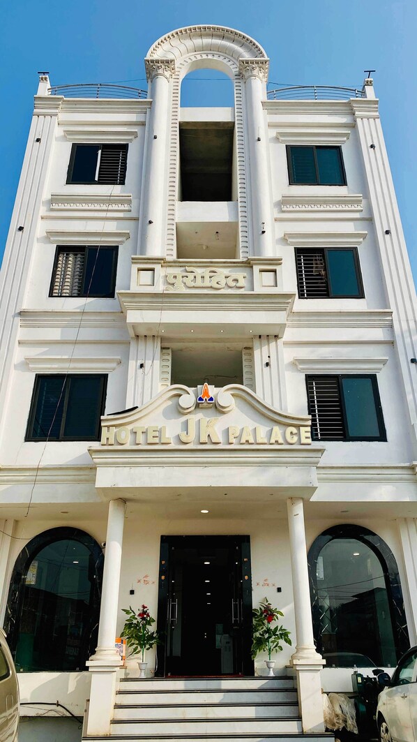 Voorkant van accommodatie