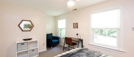 4 bedrooms, iron/ironing board, travel crib, WiFi