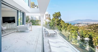 Villas Pinares de San Antón, Saltwater pool, Sea, City, Mountain Views