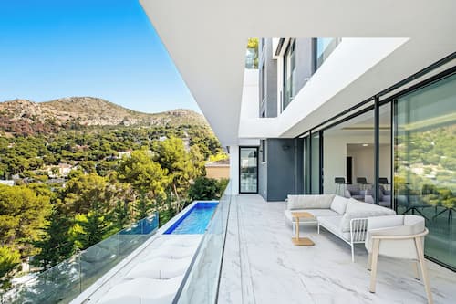 Villa exclusive, plusieurs chambres, piscine privée, vue sur la mer | Piscine privée