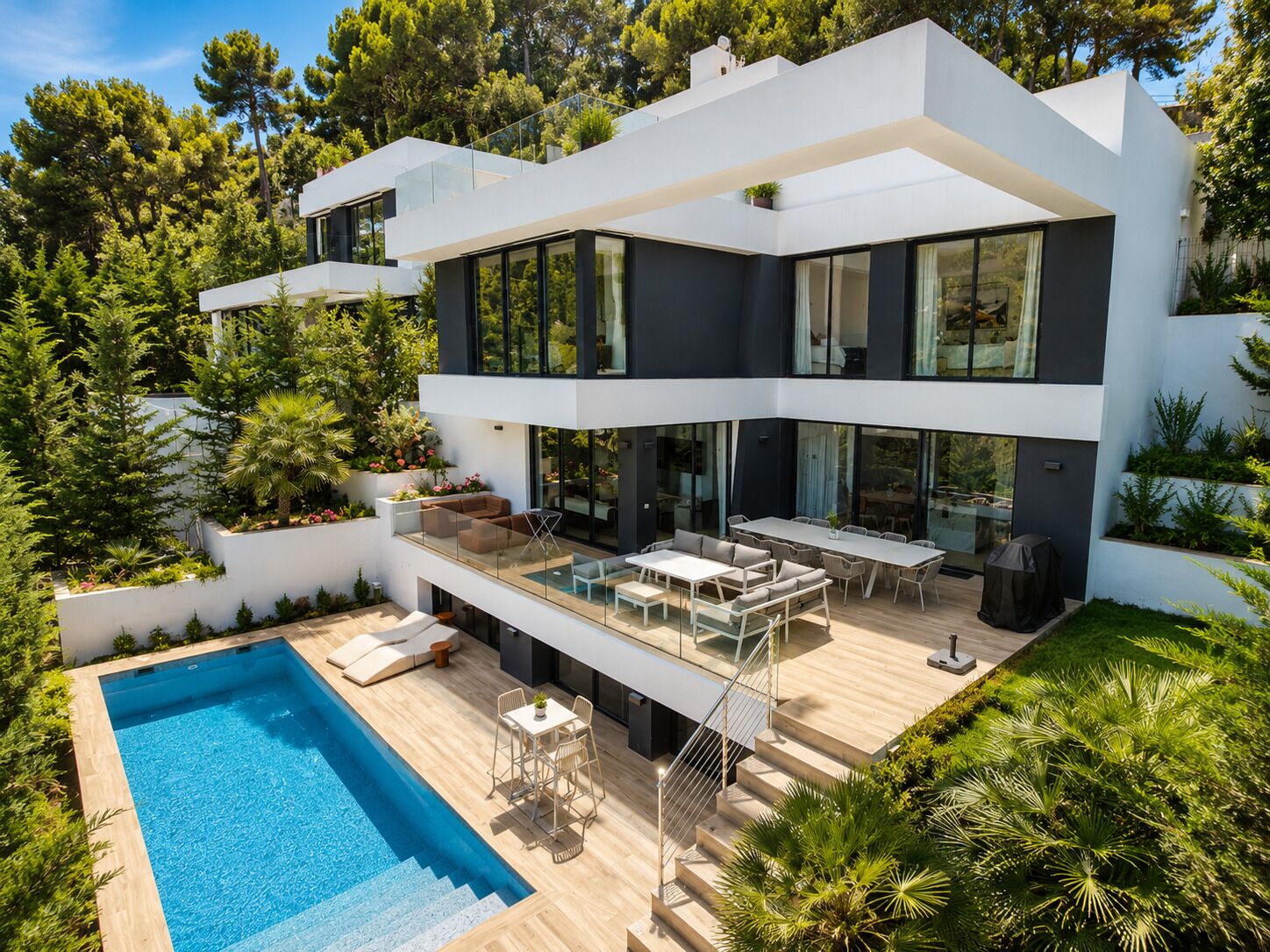Fachada da propriedade