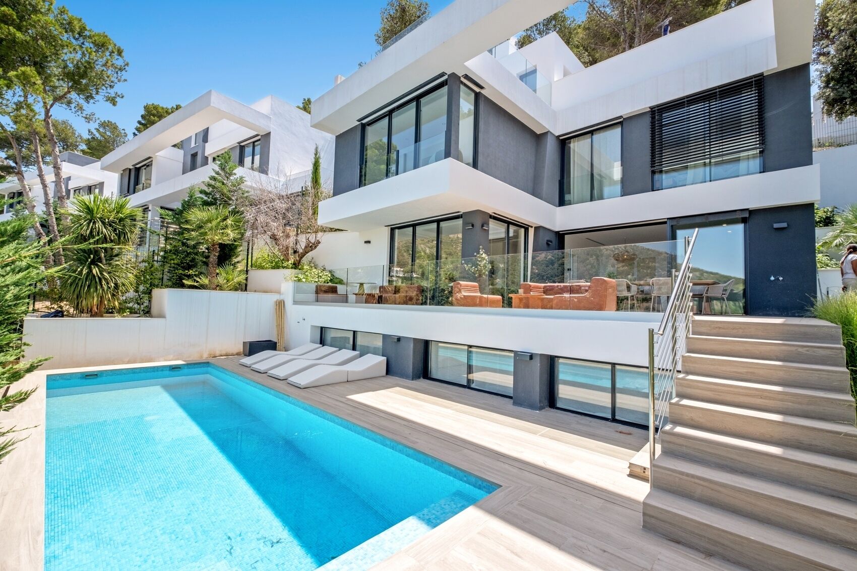 Voorkant van accommodatie