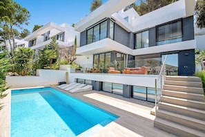 Fassade der Unterkunft