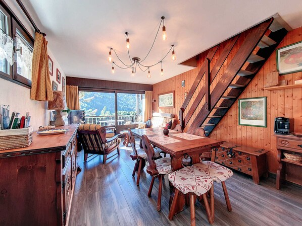 Dining - Cozy apartment 6 pers, 2 bdrms, La Clusaz (La Clusaz)