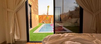 Cielo chalet [5] with WiFi, AC with beach view in Nabi Saleh