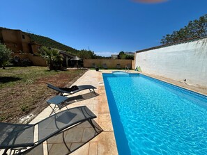 Pool - Domaine de Oliviers – Provençal House with Garden and Pool in Hyères, 10 Minutes from the Beaches (Hyères)