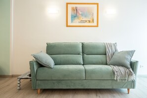 TV - Apartment 'Diamante Blu Mare' with Sea View, Wi-Fi and Air Conditioning (Marina di Campo)