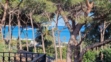 Blick von der Unterkunft