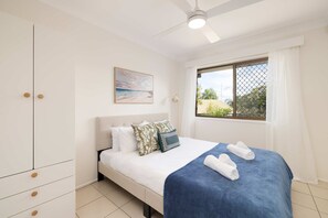 4 bedrooms, iron/ironing board, travel cot, WiFi