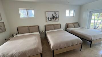 3 slaapkamers, beddengoed