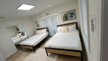 3 soverom og sengetøy