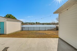 House (3 Bedrooms) | Interior - Patio, Yard & Lake Views: Home in Myrtle Beach! (Myrtle Beach)