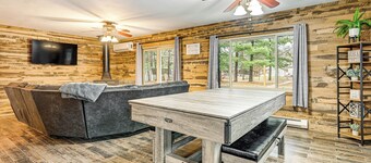 Canal-front Cabin: Dock & Fire Pit in New Lisbon