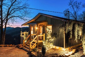 House (2 Bedrooms) | Interior - Sauna + Views: Private Franklin Cabin on 10 Acres (Franklin)