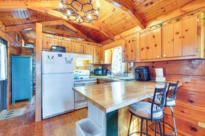 House (1 Bedroom) | Interior - Cabin w/ Deck & Mountain Views Near Gatlinburg! (Cosby)