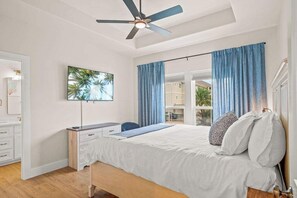 2 bedrooms, iron/ironing board, travel crib, WiFi