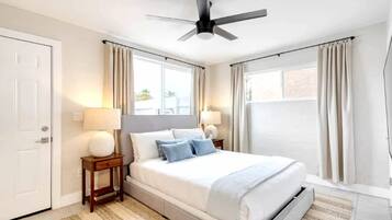 4 bedrooms, iron/ironing board, travel cot, free WiFi