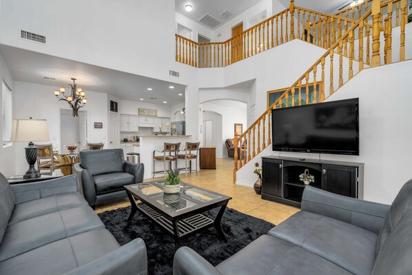 Televisie en een kantoor